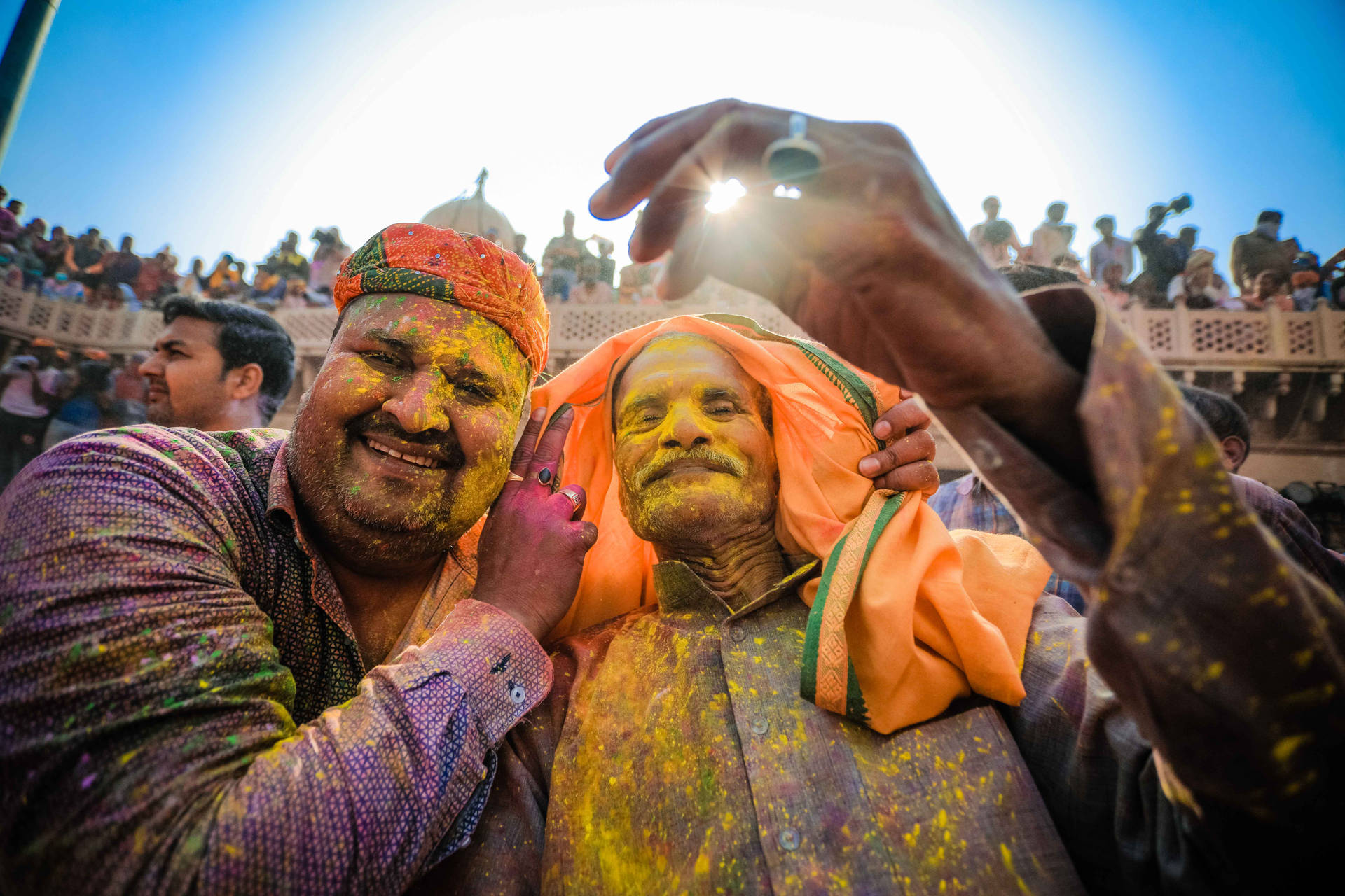 India Holi Achtergrond