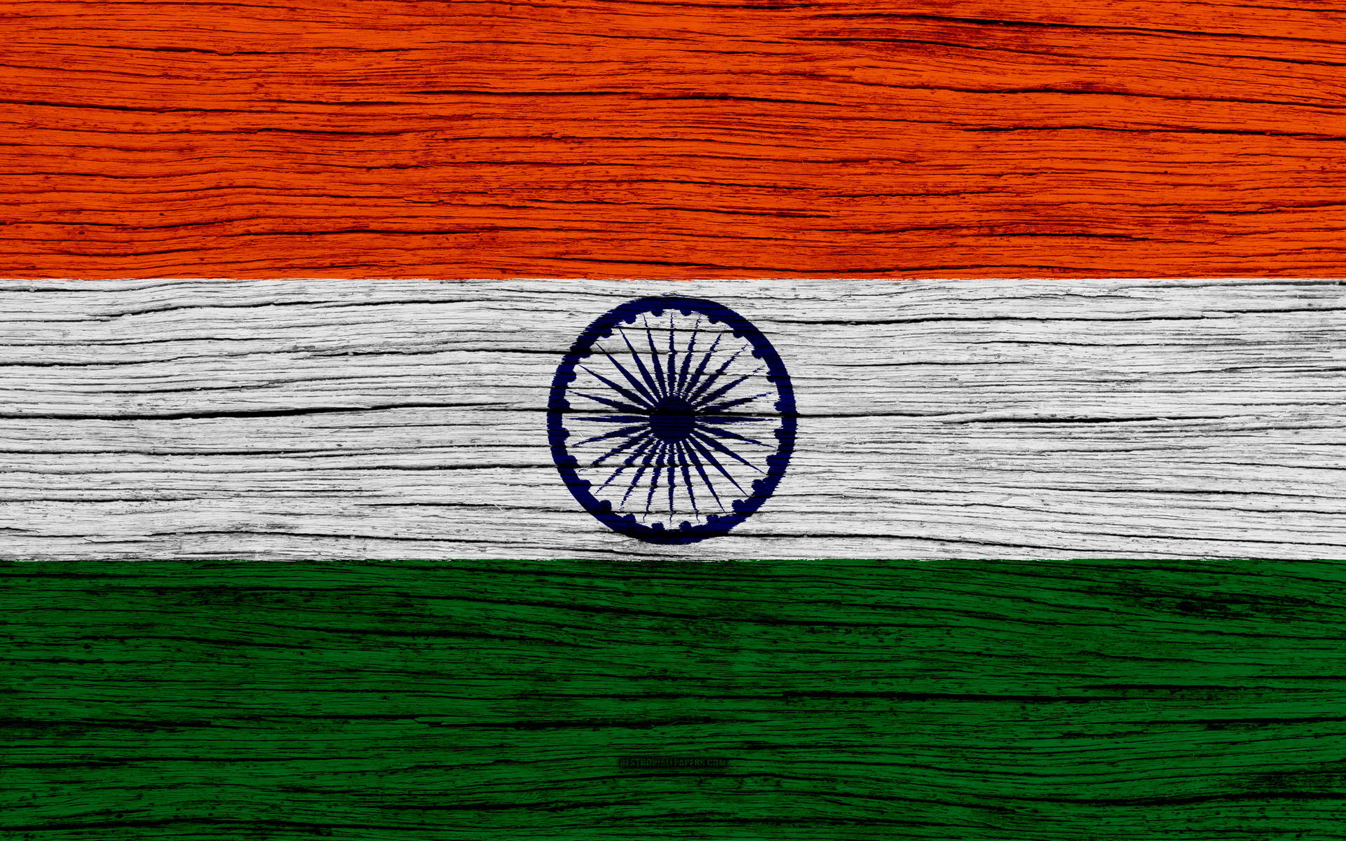 Indiase Vlag 4k Achtergrond