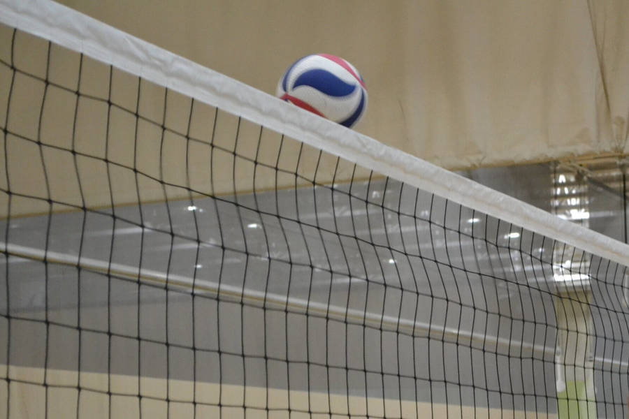 Indoor Volleyball Bakgrunnsbildet