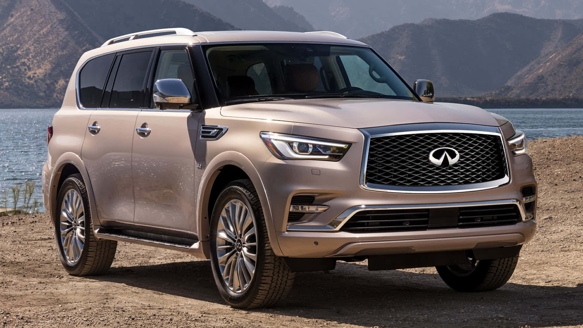 Infiniti Qx80 Bakgrunnsbildet