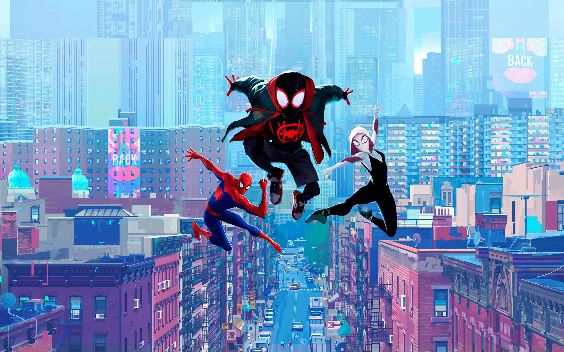 Into The Spider Verse Wallpaper