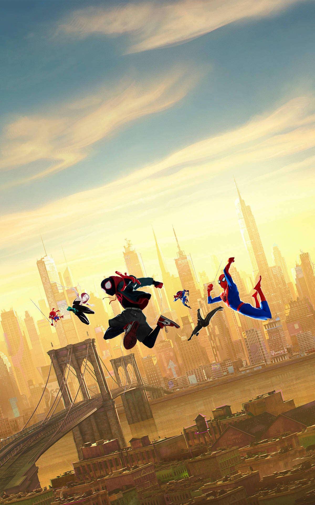 Into The Spider Verse Achtergrond