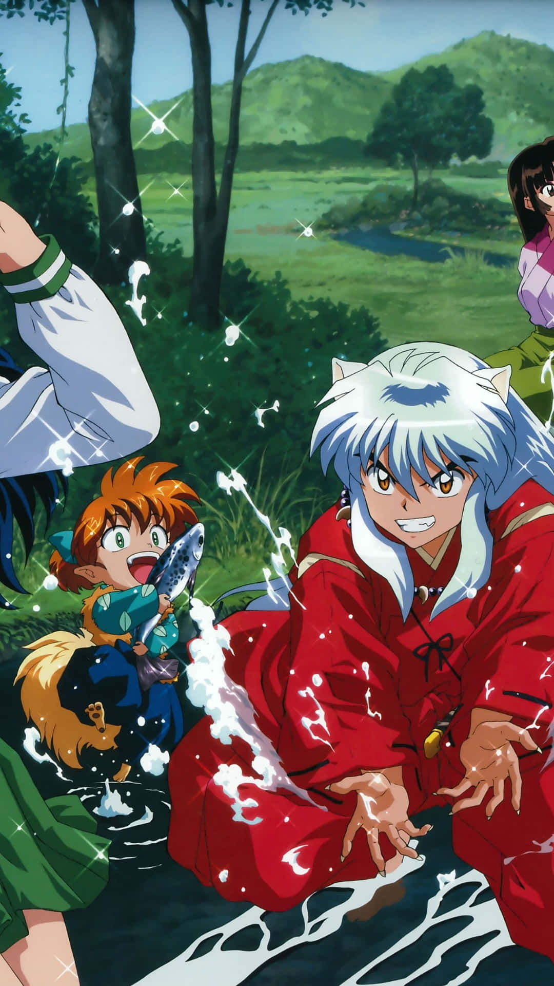 Inuyasha 4k Bakgrunnsbildet