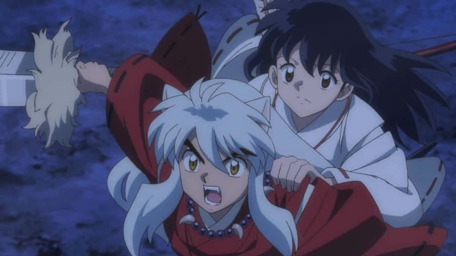 Inuyasha Dan Kagome Wallpaper