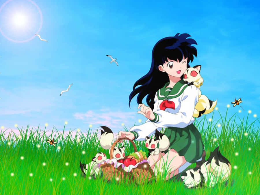 Inuyasha Dan Kirara Wallpaper