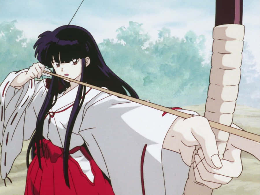 Inuyasha Et Kikyo Fond d'écran