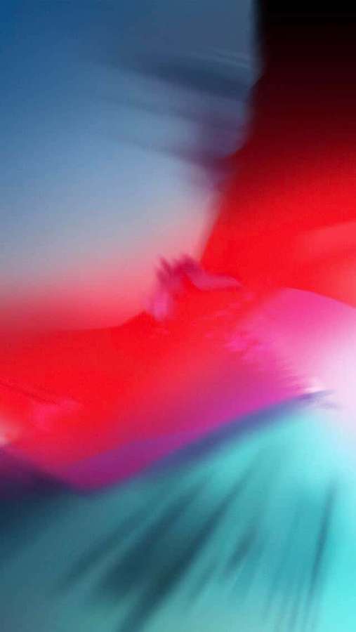 Abstract digital art with streaks of red pink and teal motion blur. — iPhone 5s Wallpaper