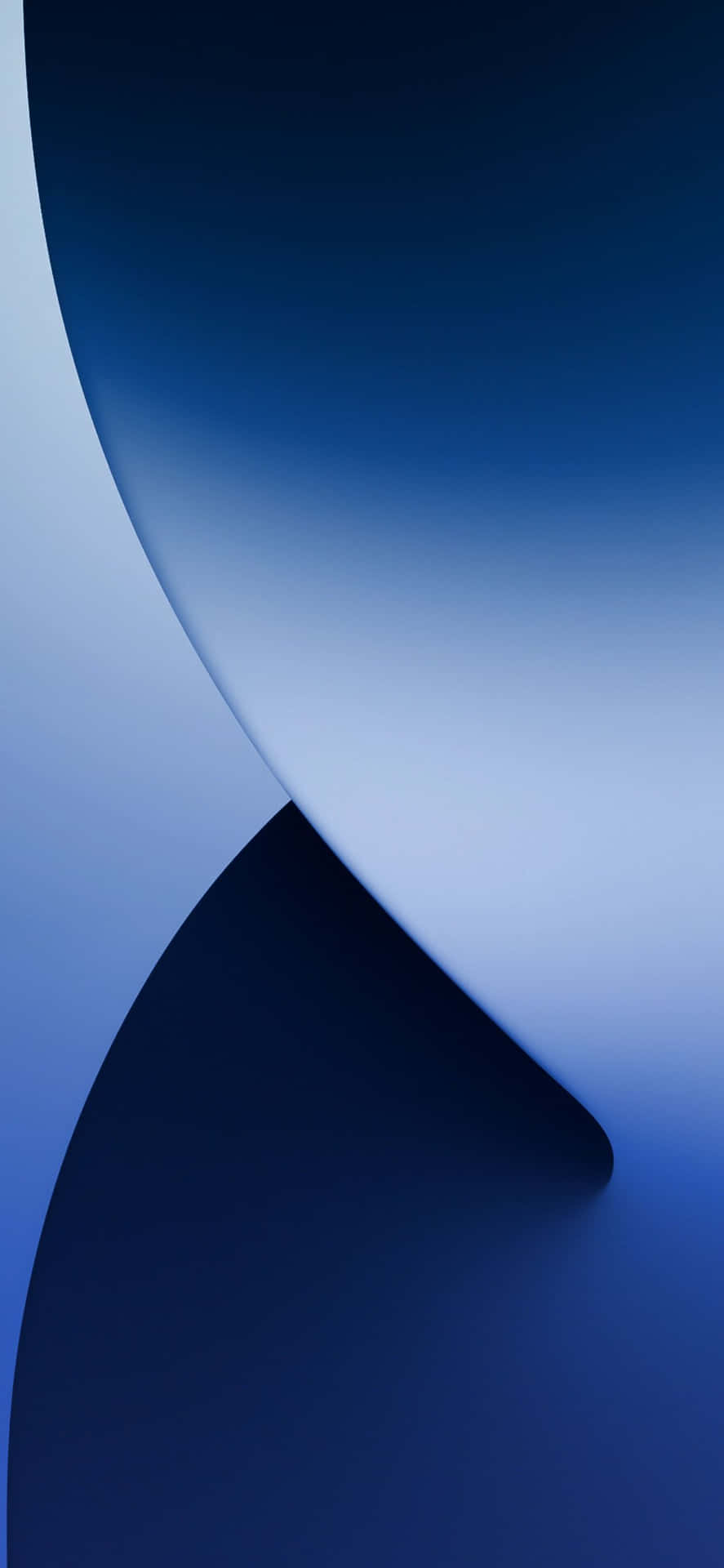 Iphone Azul Sólido Papel de Parede