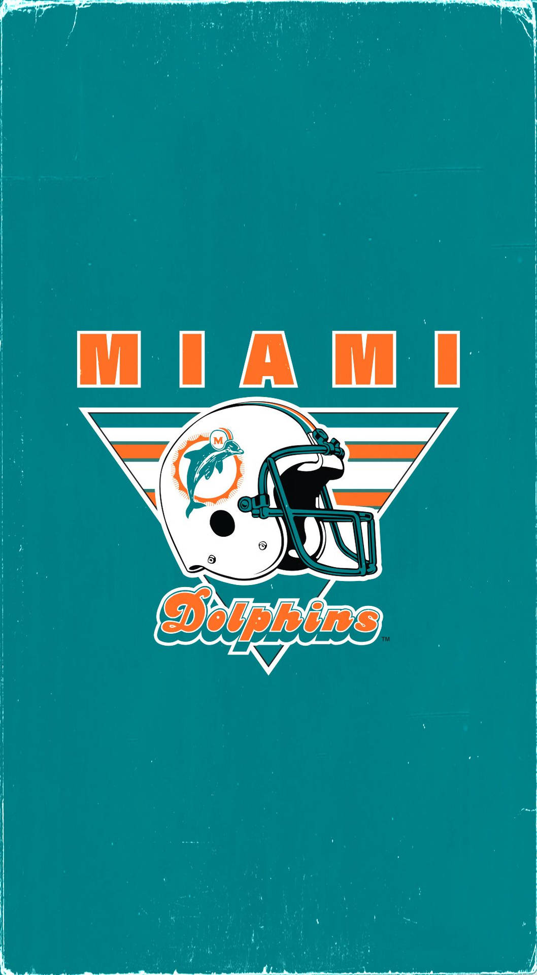 Iphone Dei Delfini Di Miami Sfondo