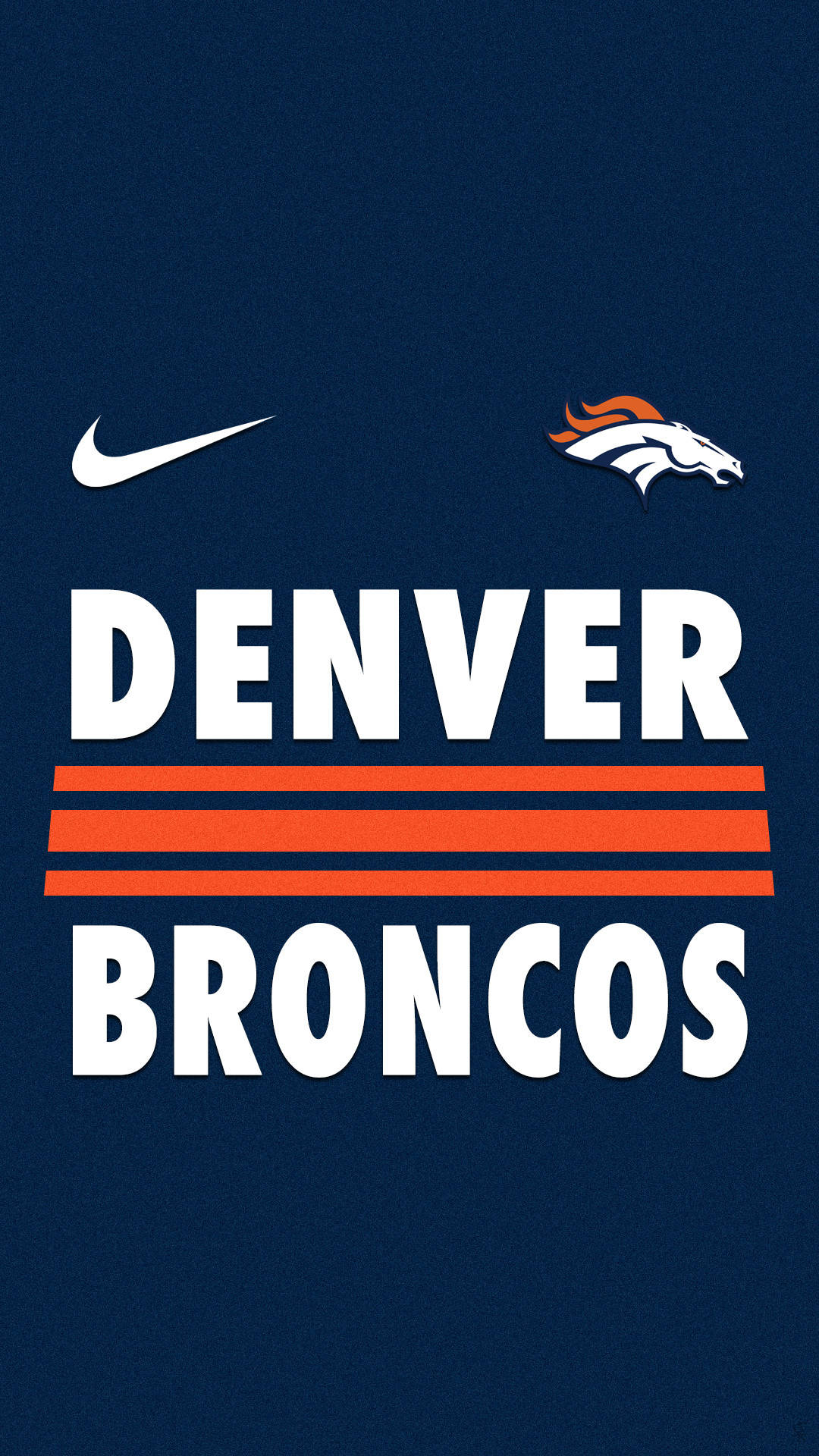 Iphone Dei Denver Broncos Sfondo