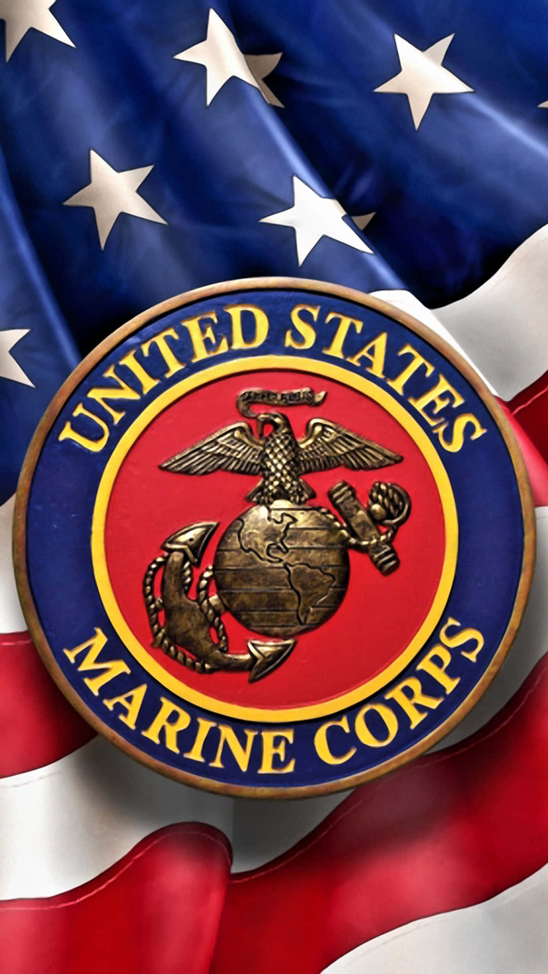 Iphone Del Corpo Dei Marines Degli Stati Uniti Sfondo