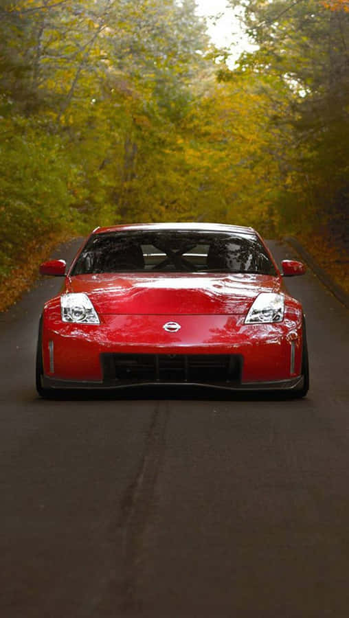 Iphone Nissan 350z Sfondo