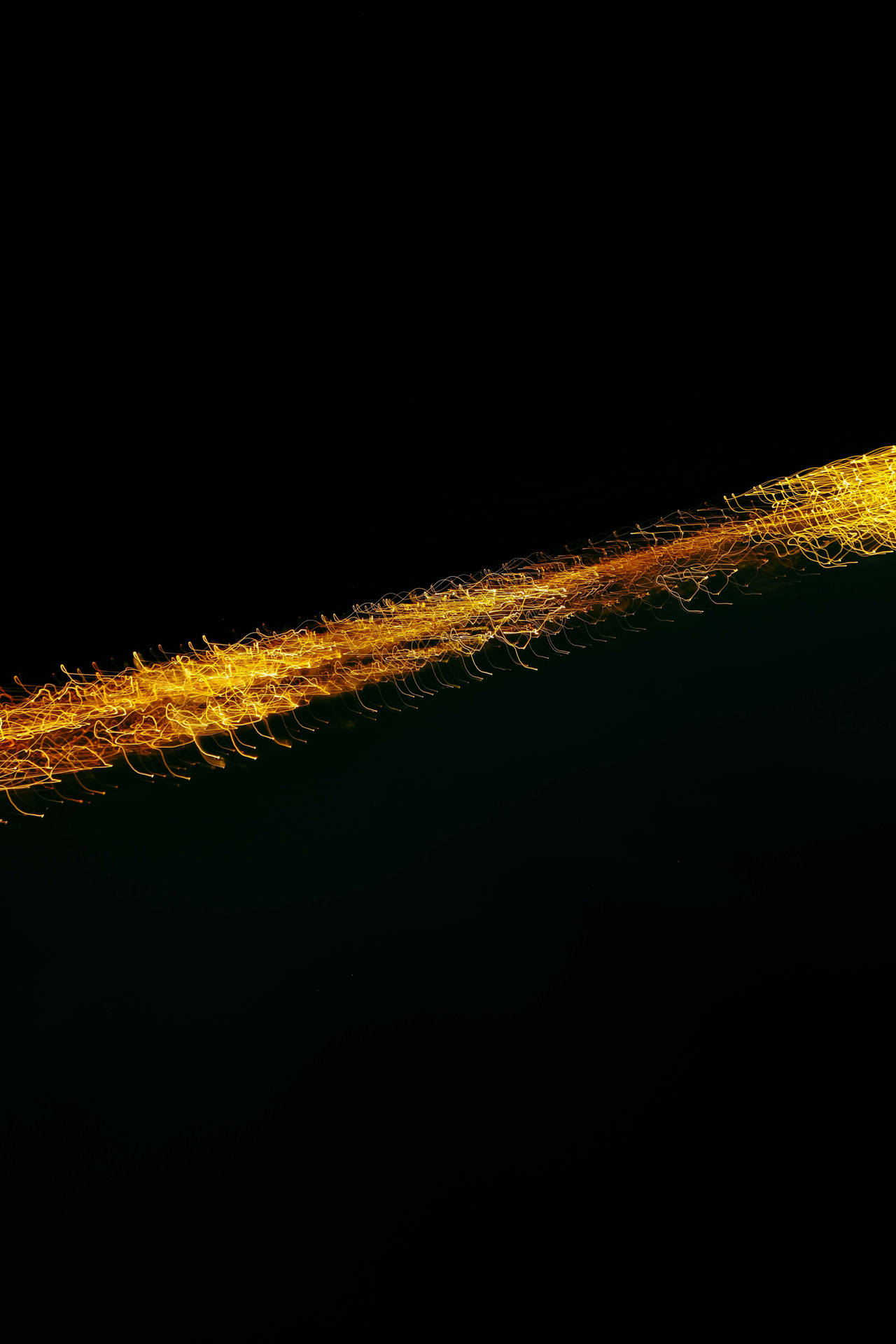 Iphone Noir Et Or Fond d'écran