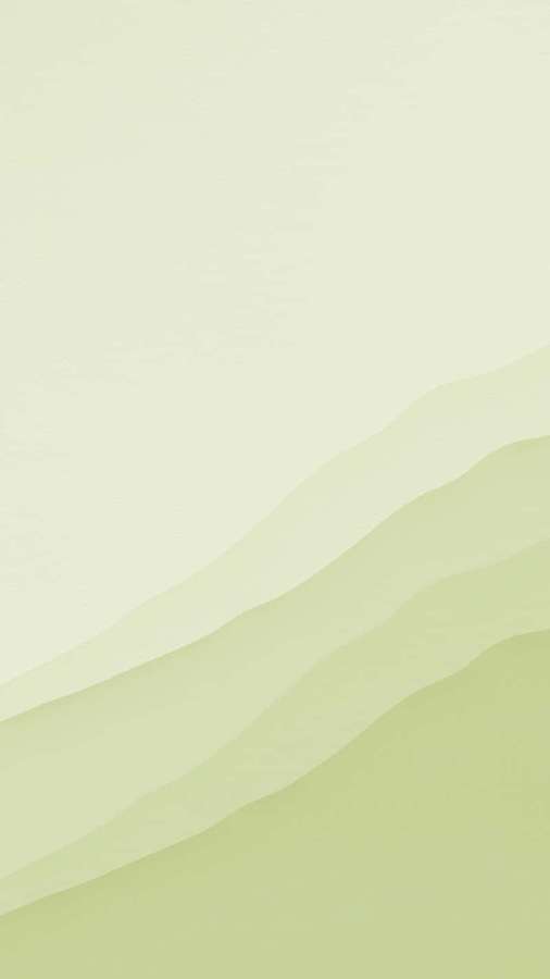 Fondo de pantalla abstracto minimalista con suaves degradados verdes y crema. — iPhone verde Fondos de pantalla