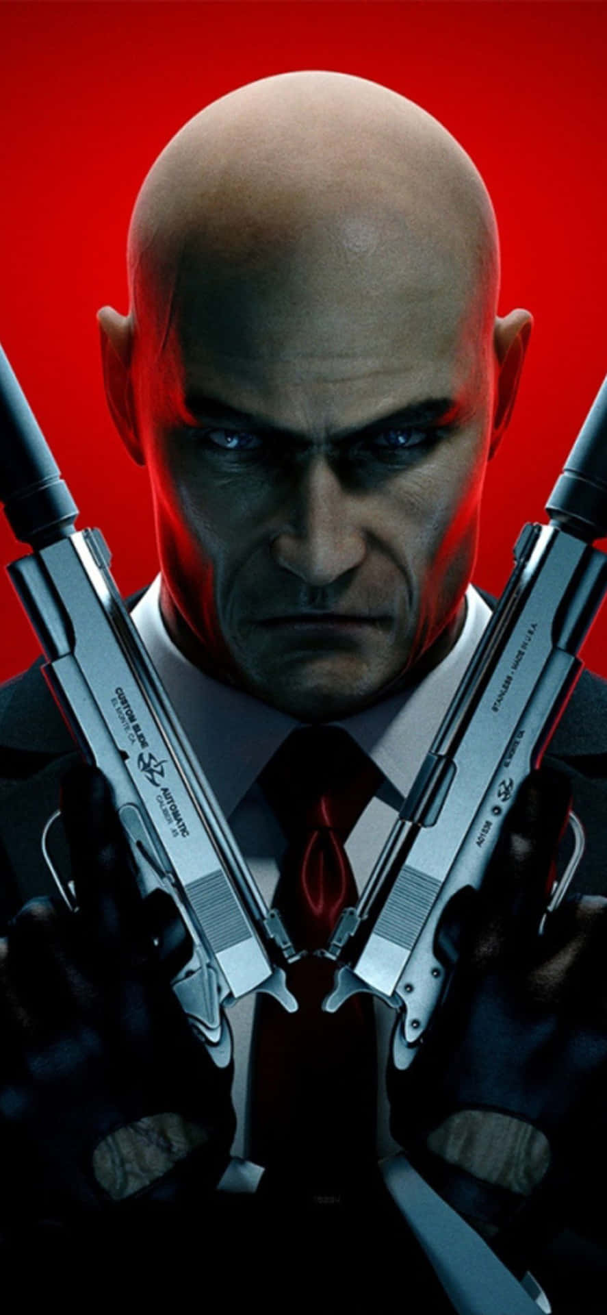 Iphone X Hitman Absolution Background Wallpaper