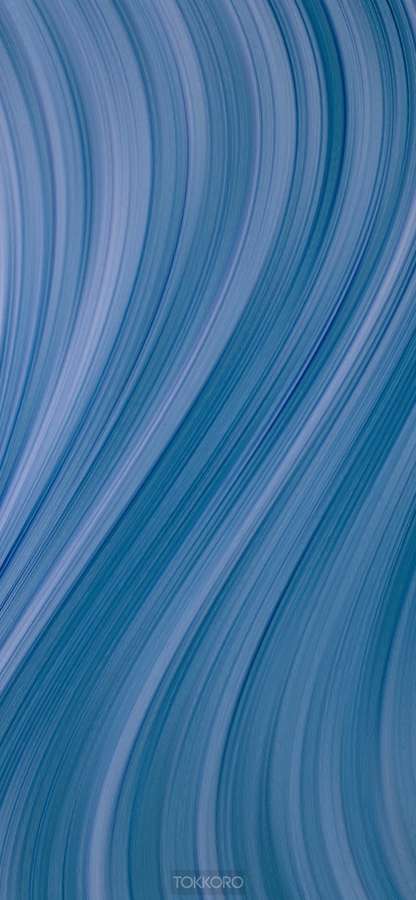 Padrão abstrato de ondas fluidas azuis e brancas com gradiente suave. — iPhone Xr azul Papéis de Parede