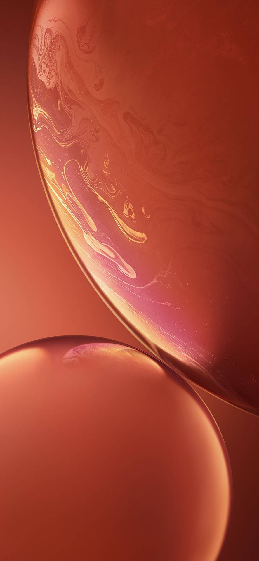 Iphone Xr Red Background Wallpaper