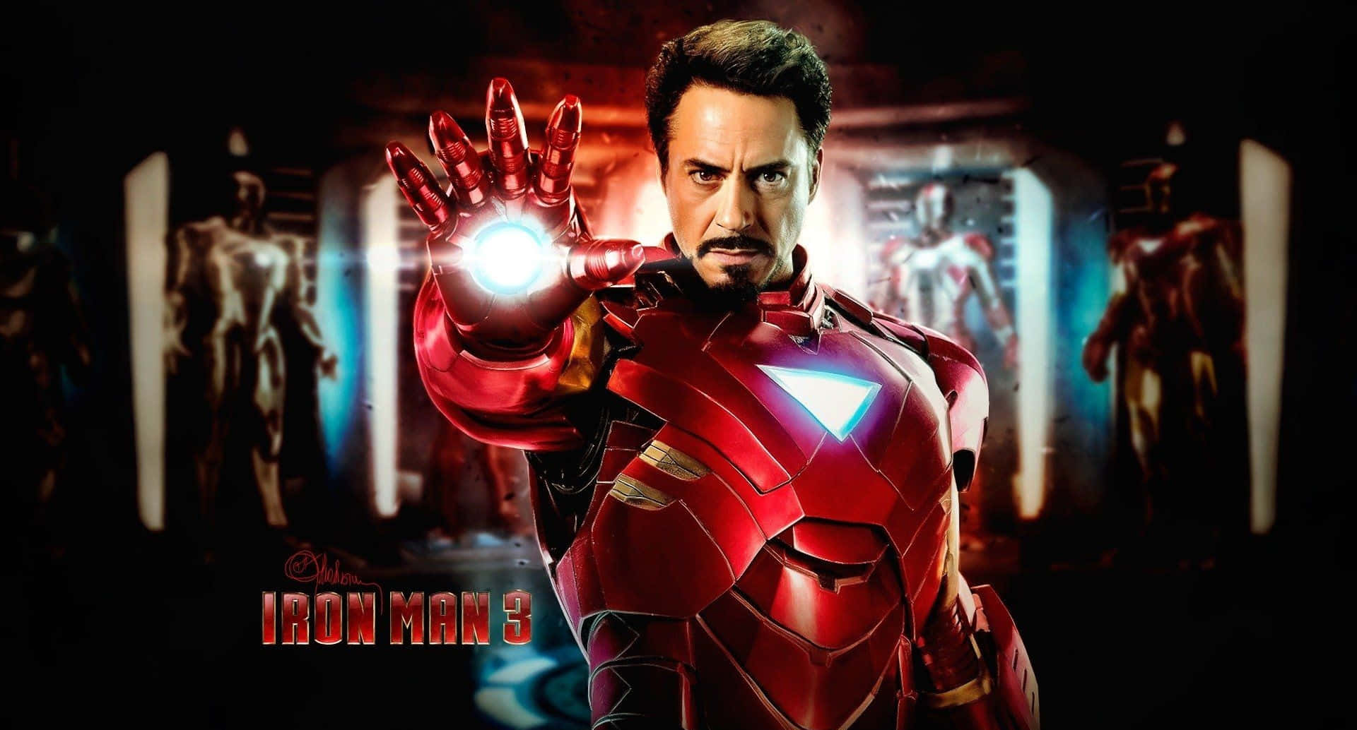 Iron Man 3 Background Wallpaper