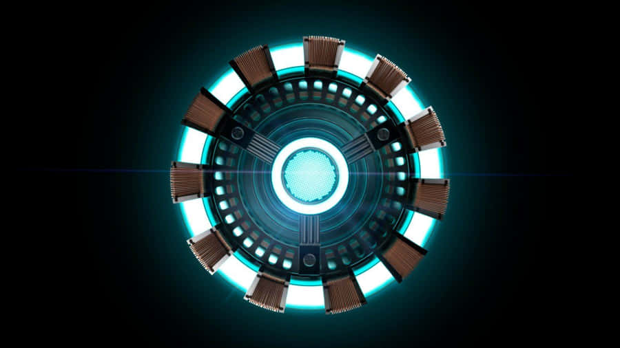 Iron Man Arc Reactor Bakgrunnsbildet