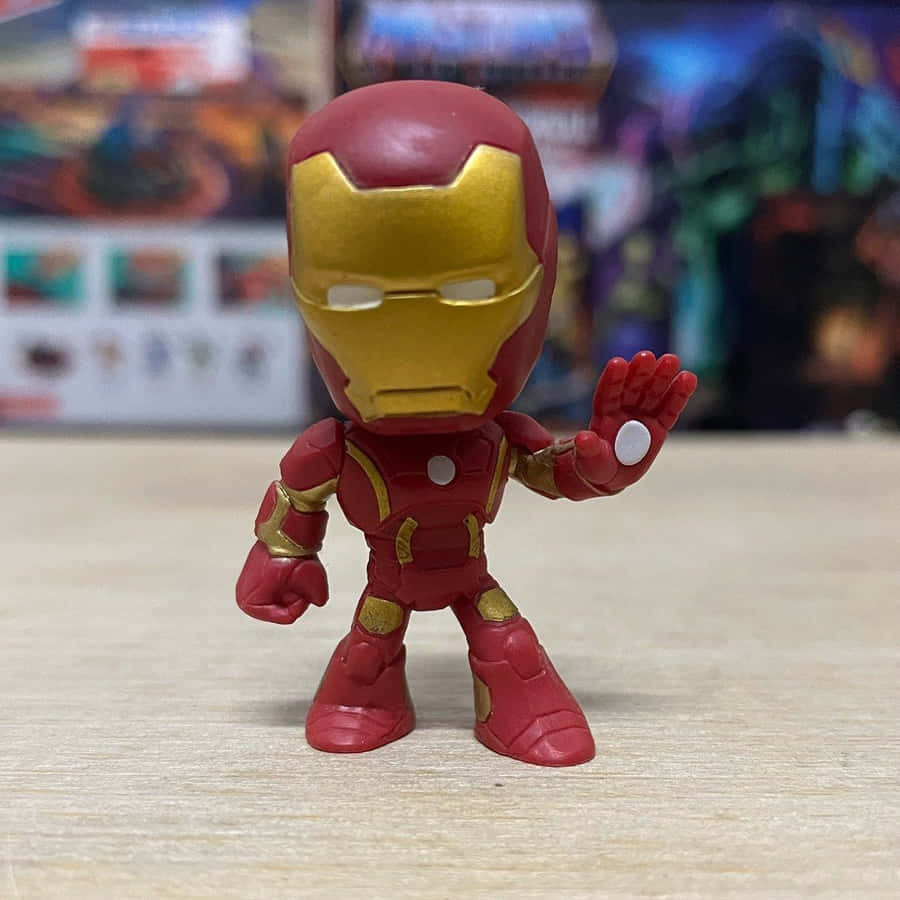 Iron Man Bobbleheads Achtergrond