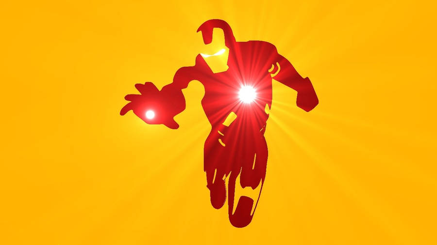 Iron Man Logo Bakgrunnsbildet