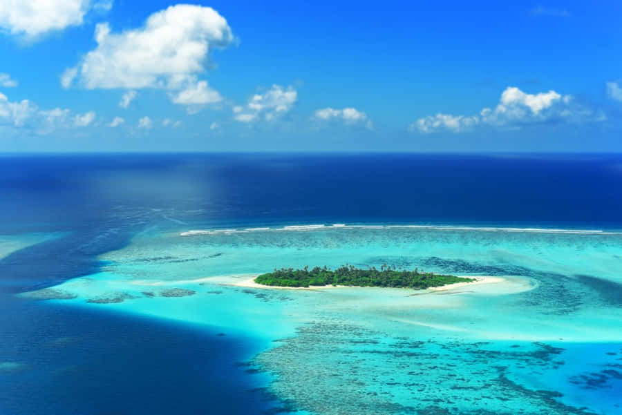 Isla Maldivas Fondo de pantalla