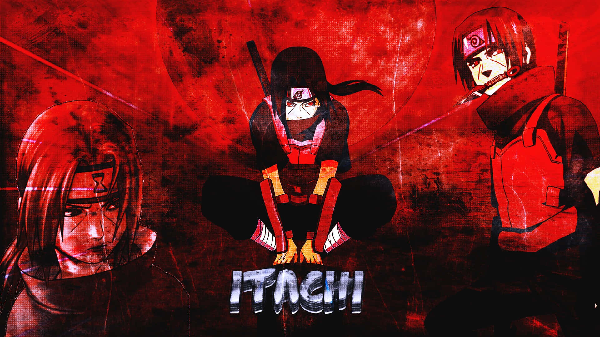 Itachi Mangekyou Sharingan Wallpaper