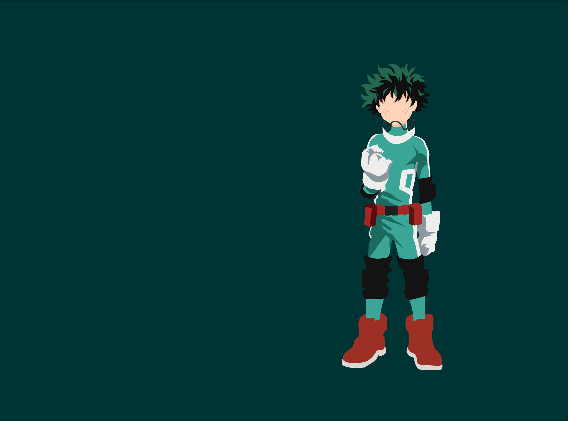 Izuku Midoriya 4k Achtergrond