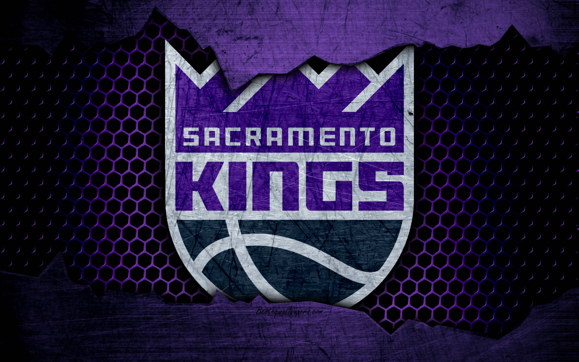Sacramento Kings Neon Wallpaper  Sacramento kings Nba basketball teams  Basketball wallpaper