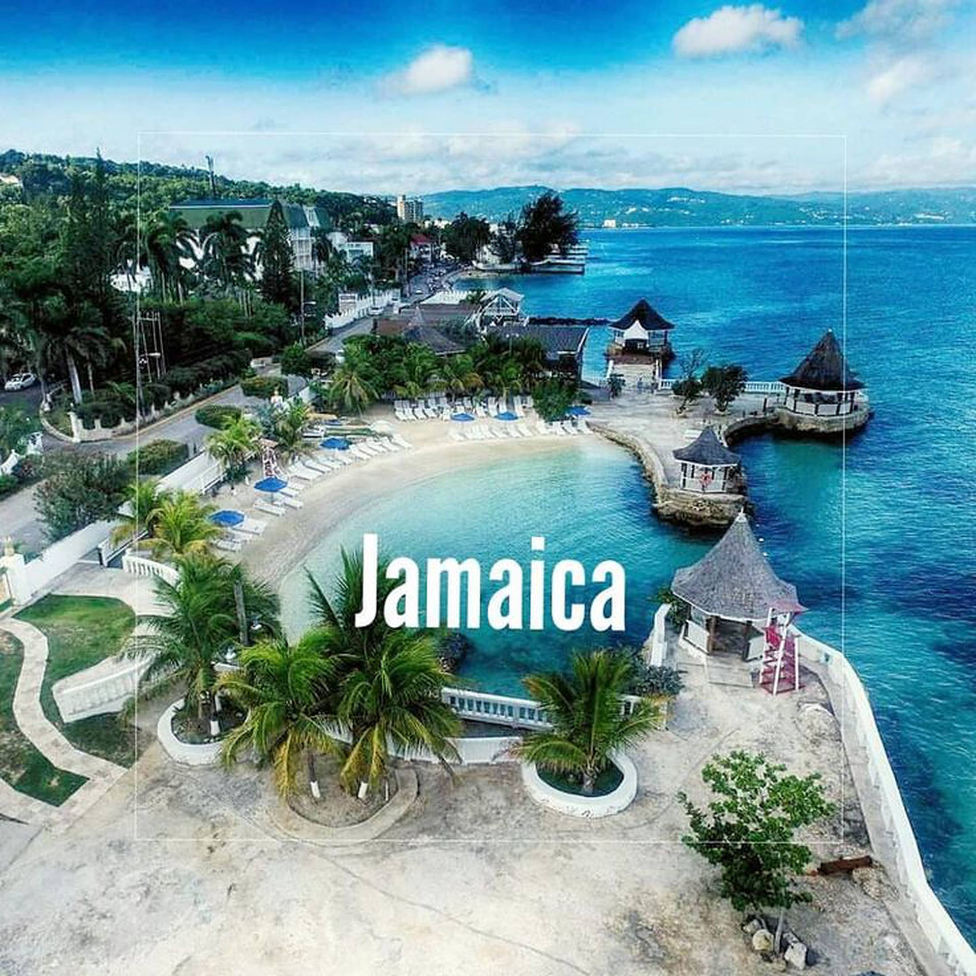 Jamaica Beach Hintergrund
