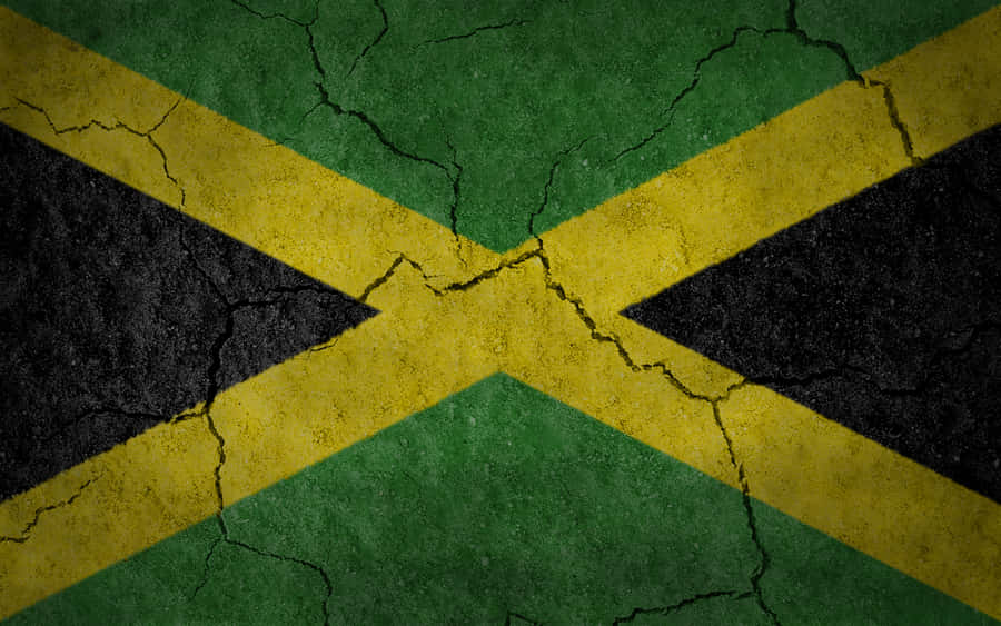 Jamaica Vlag Achtergrond