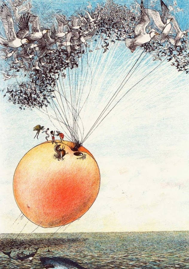 James Og The Giant Peach Baggrunde