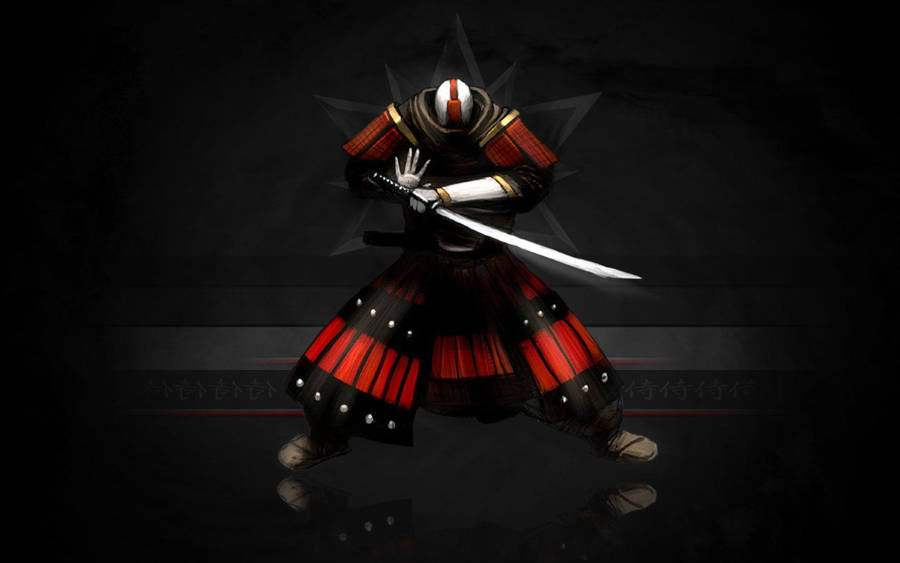 Japanese Samurai Background Wallpaper