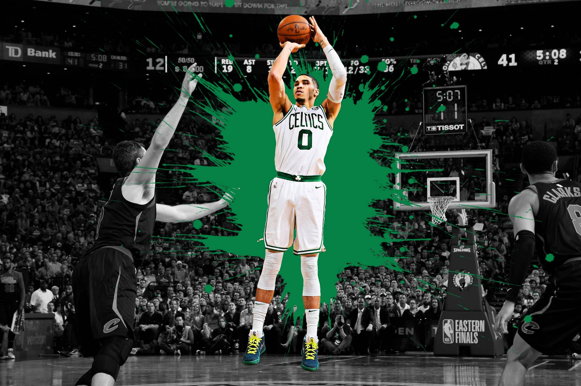 Jayson Tatum Achtergrond