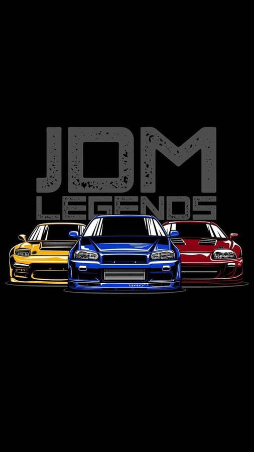 Jdm Cars Background Wallpaper