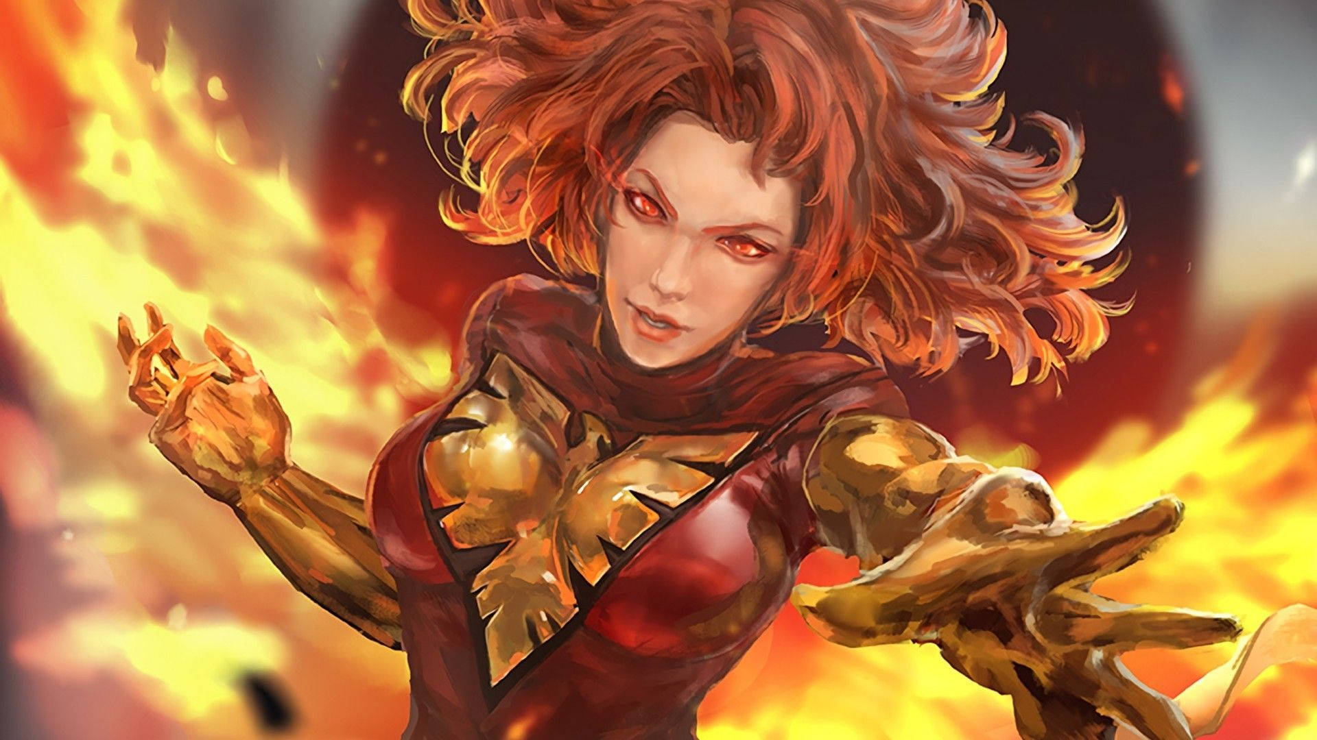 Jean Grey Fond d'écran