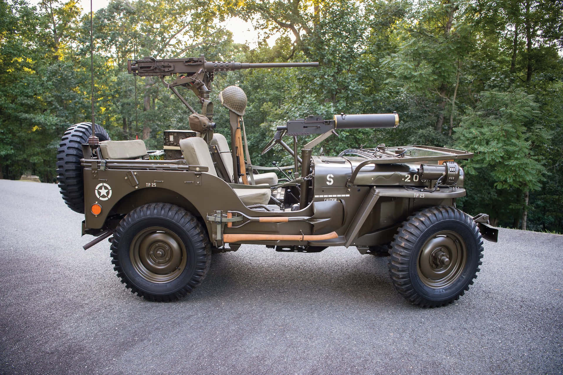 Jeep Willys Achtergrond