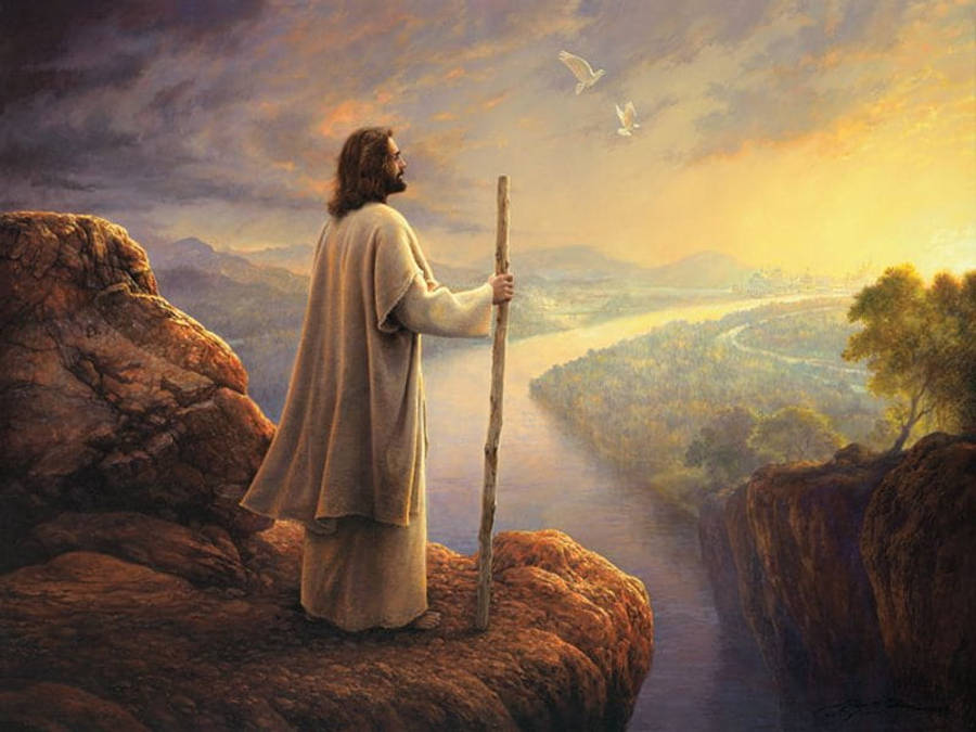 Pictures Of Jesus Wallpaper Background Images HD Pictures and Wallpaper  For Free Download  Pngtree