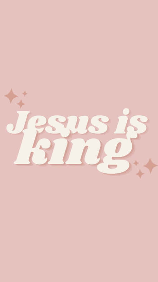 Jesus É Rei Papel de Parede