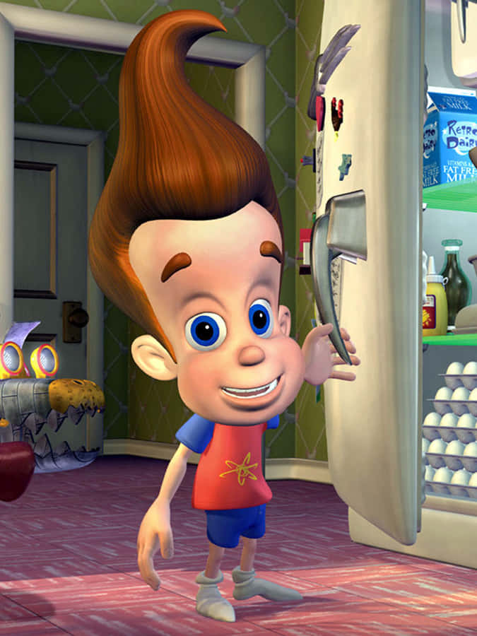 Jimmy Neutron Guttegeni Bakgrunnsbildet