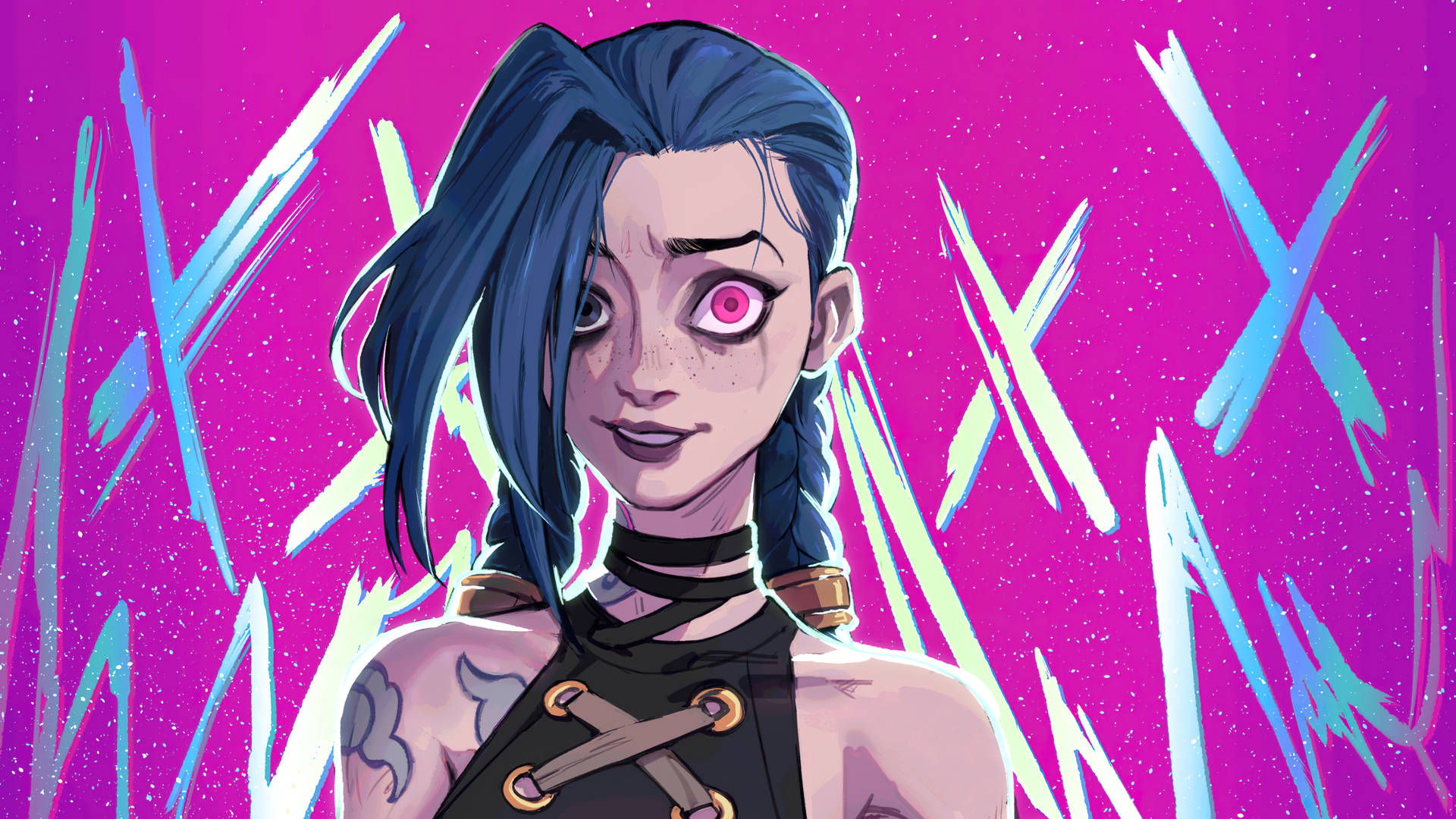 Jinx Arcane Bakgrunnsbildet