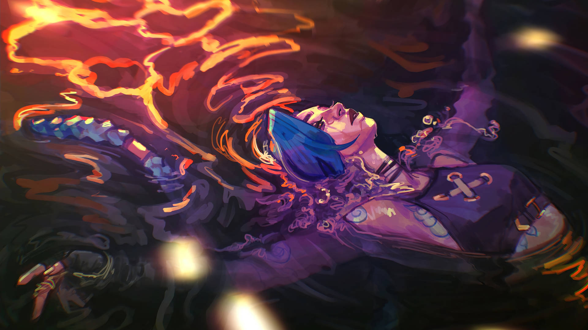 Jinx Arcane Taustakuva