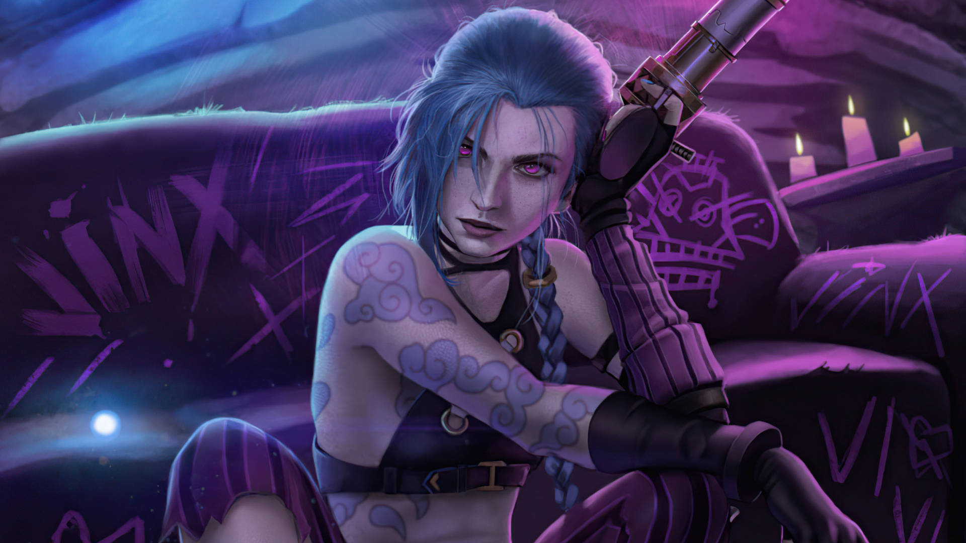 Jinx Arcane Achtergrond