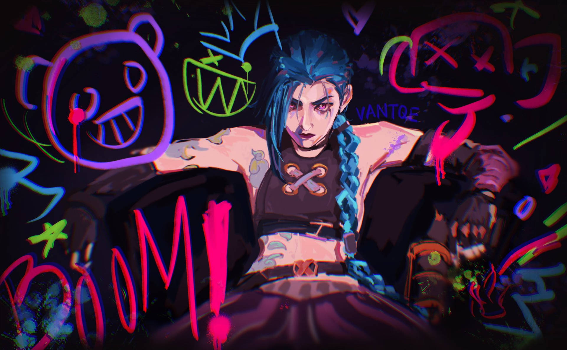 Jinx Sfondo Del Desktop