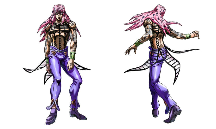 Jojo's Bizarre Adventure Diavolo Achtergrond