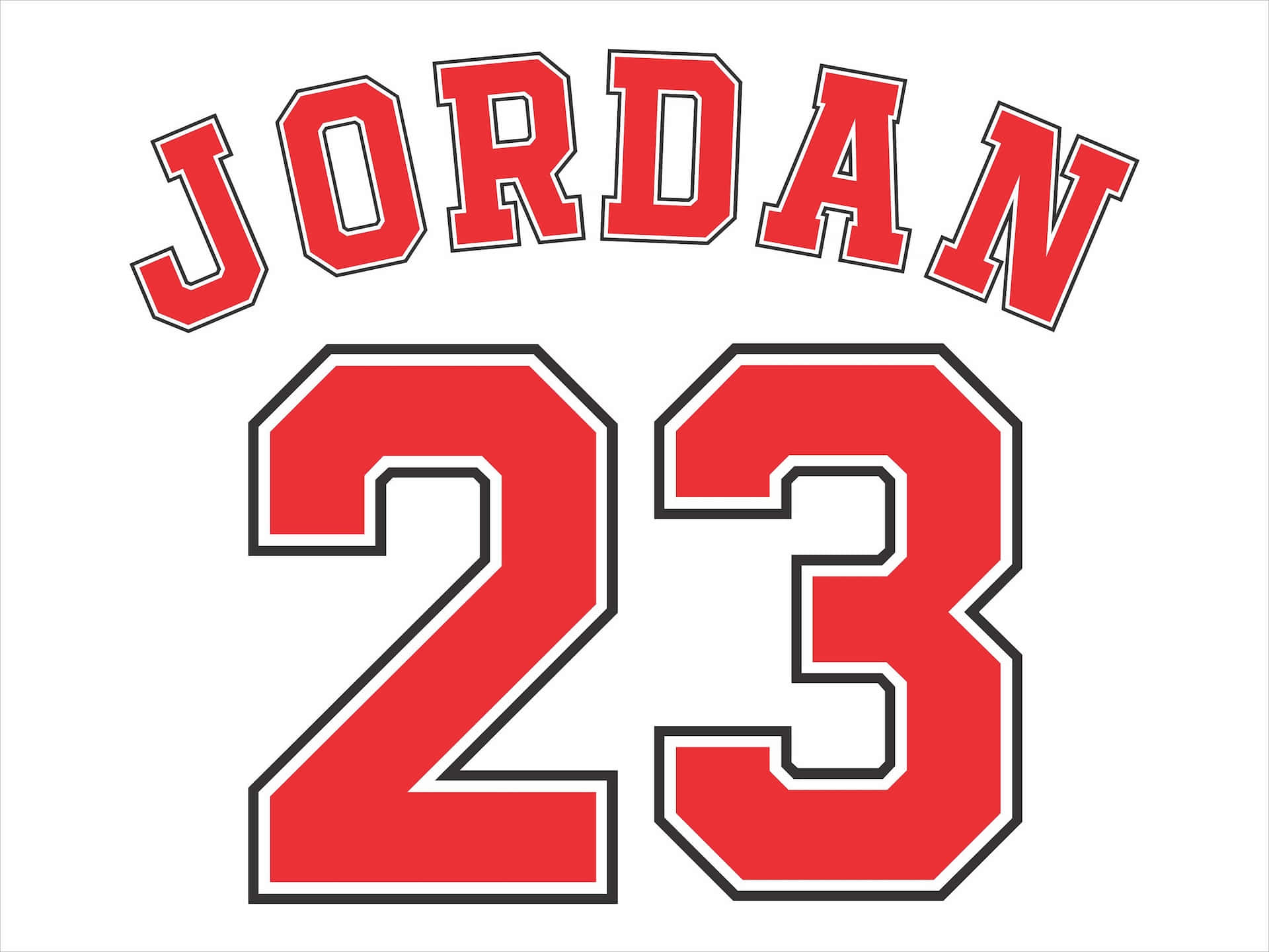 Jordan 23 Logo Achtergrond