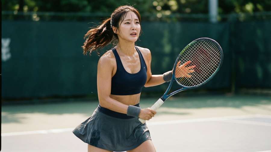 Jun Ji Hyun as a tennis player — Jun ji hyun Background