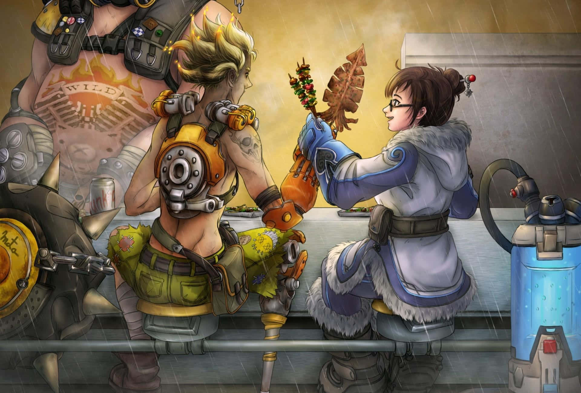 Junkrat Bakgrunnsbildet