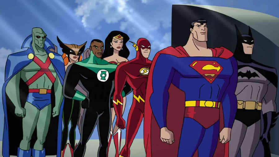 Justice League Unlimited Taustakuva