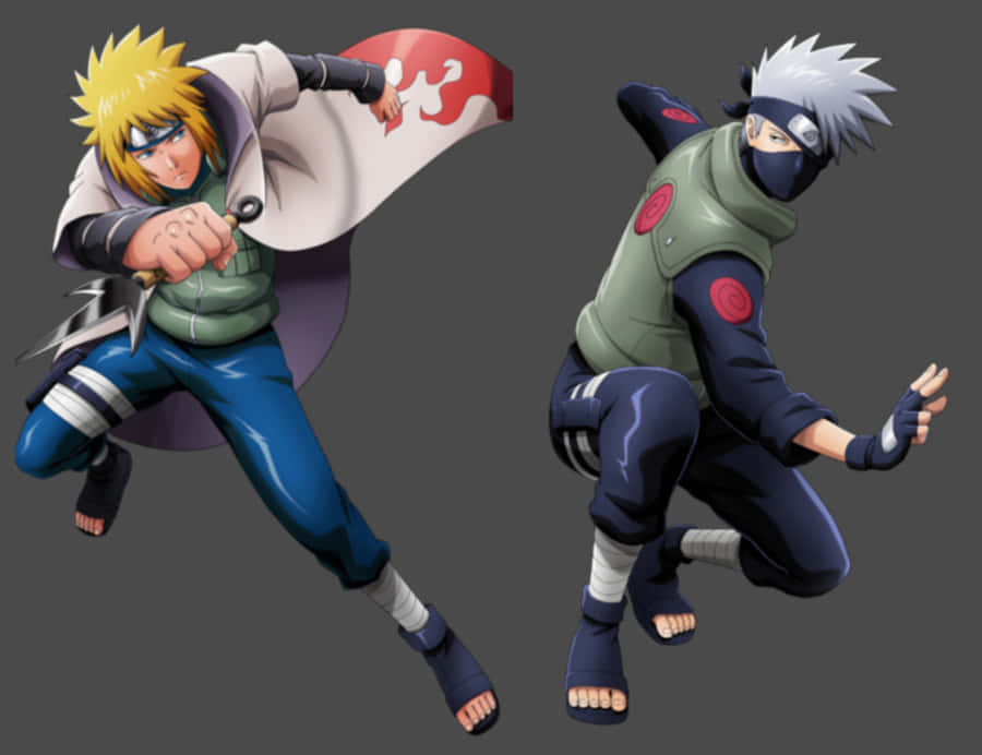 Kakashi Dan Minato Wallpaper